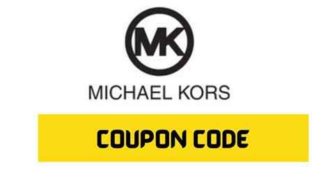 Michael Kors promo codes 2024